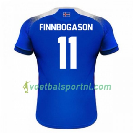 IJsland Finnbogason 11 Thuis Shirt WK voetbal 2018